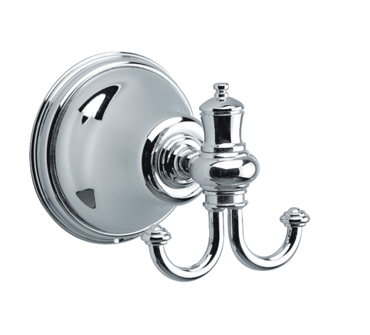 Damixa Tradition seinäkoukut pyyhekoukku kromi